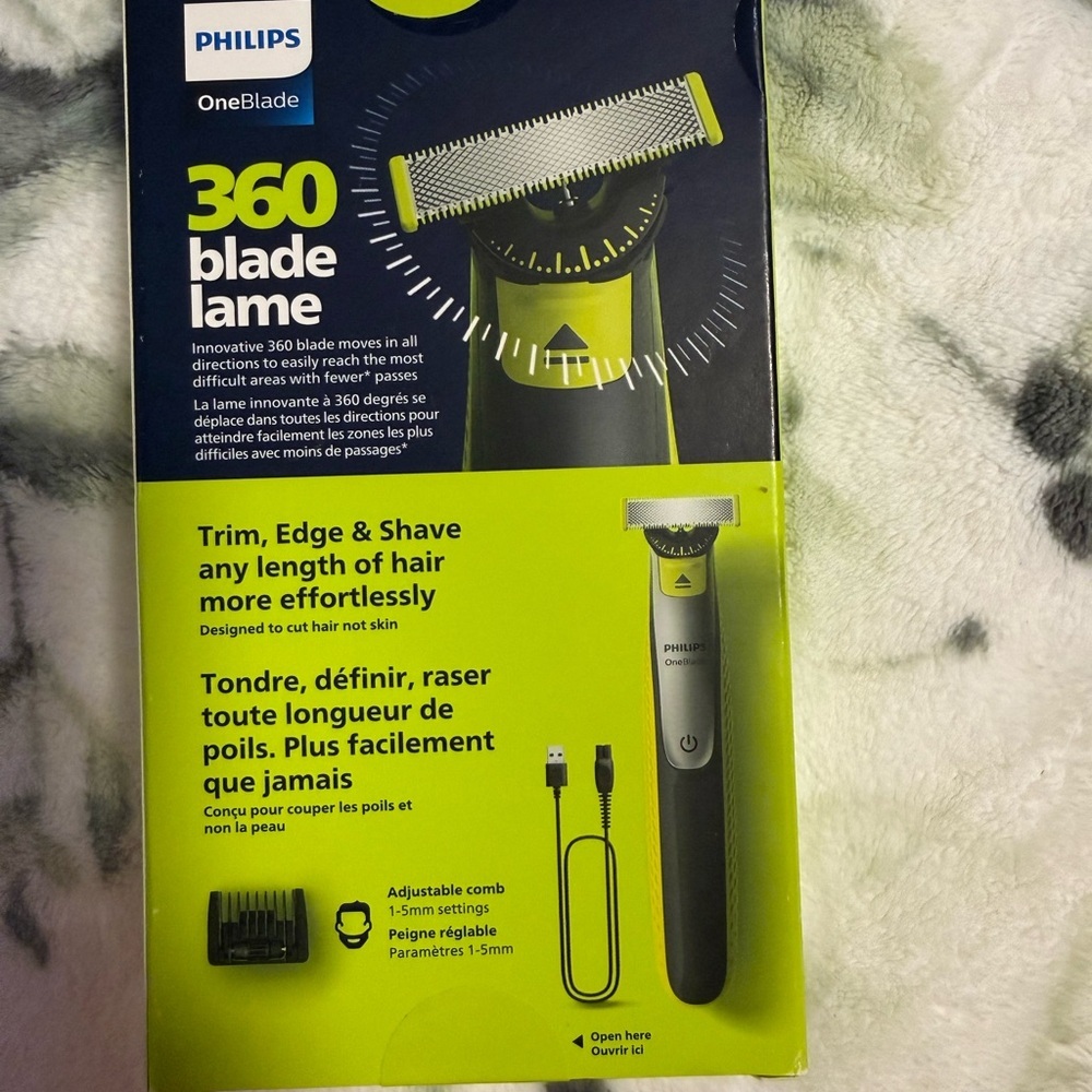 Philips OneBlade 360 Trimmer - Green and Black - Picture 3 of 3
